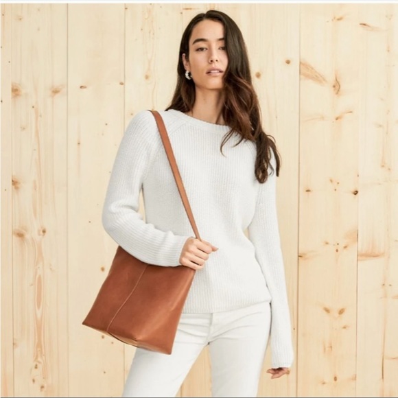 White Jenni Kayne cotton fisherman sweater - Picture 5 of 6